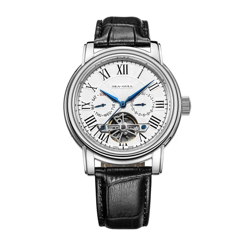 SEAGULL Luxury Watch Business Waterproof Male Clock Date Stainless Steel Mechanical Watch Men Watch Reloj Hombre 2026 D819.622