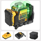 DeWalt DW089LG 12 - Line 3 - Side 360° All - Around Green - Light Laser