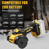 DeWALT Cordless Angle Grinder 3 Inch Mini Polishing Grinding Machine Electric Cutting Power Tools For 20V Battery belt sander