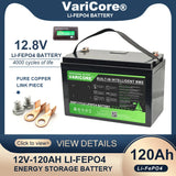VariCore 12V/24V/48V 360Ah 340Ah 180Ah 150AH 100Ah LiFePO4 Battery 12.8V Lithium Iron Phosphate for EV RV Golf Cart Solar Wind