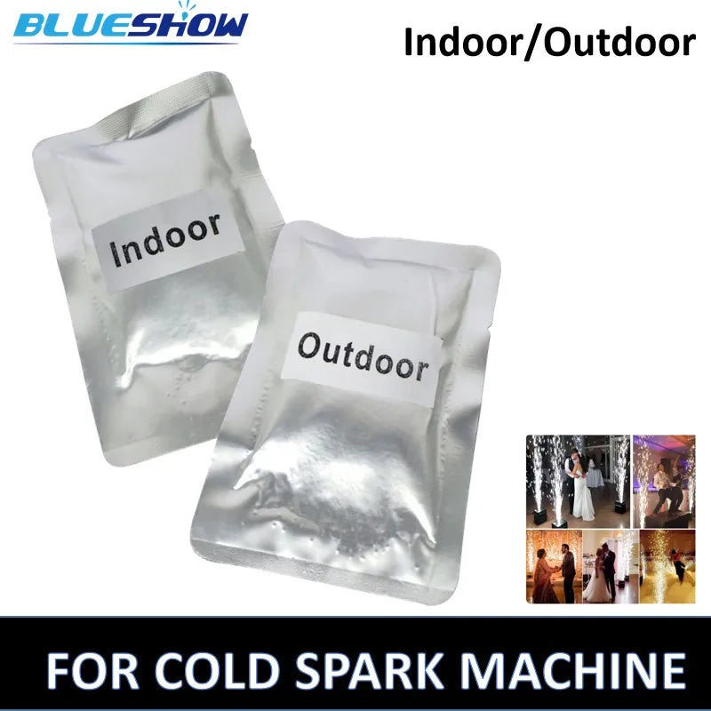 20bag Ti Powder 100g Cold Spark Machine Metal Consumables For Cold Spark Fountain Firework Sparkular Machine Indoor Outdoor MSDS
