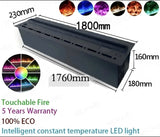3D Realistic Water Vapor Fireplace Remote Control Electric Steam Fireplace Space-Saving Design Fits Any Corner firebox emission