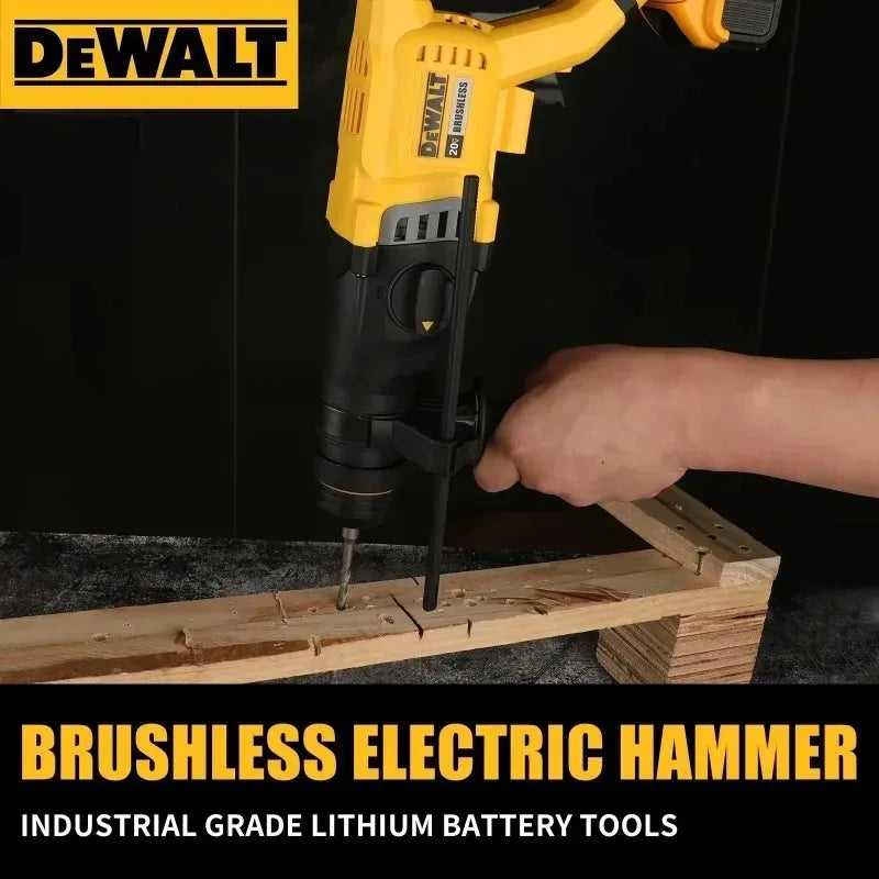 DeWALT 3-in-1 Hand-held Rotary Hammer Lithium Electric Hammer Impact Drill Brushless Cordless 20V Brushless Motor