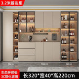 Solid wood wine  high cabinet, locker, integrated entrance cabinet against the wall,