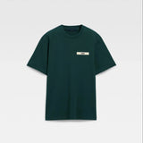 2025 Summer Short Sleeved T-shirt for Both Men and Women, with Letters Made of Pure Cotton, Loose and Versatile