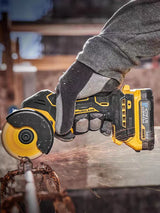 DeWalt DCS438 Rechargeable Cutting Saw, 20V Lithium Battery, Brushless Handheld Metal & Tile Cutting Saw, Little Steel Warrior