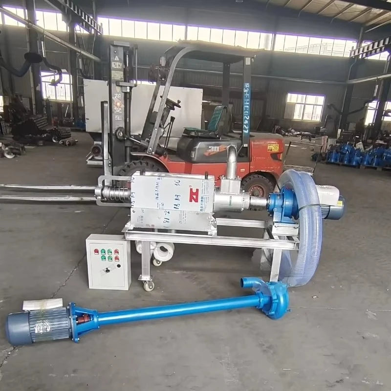 Farm animal manure dehydration press poultry manure dryer
