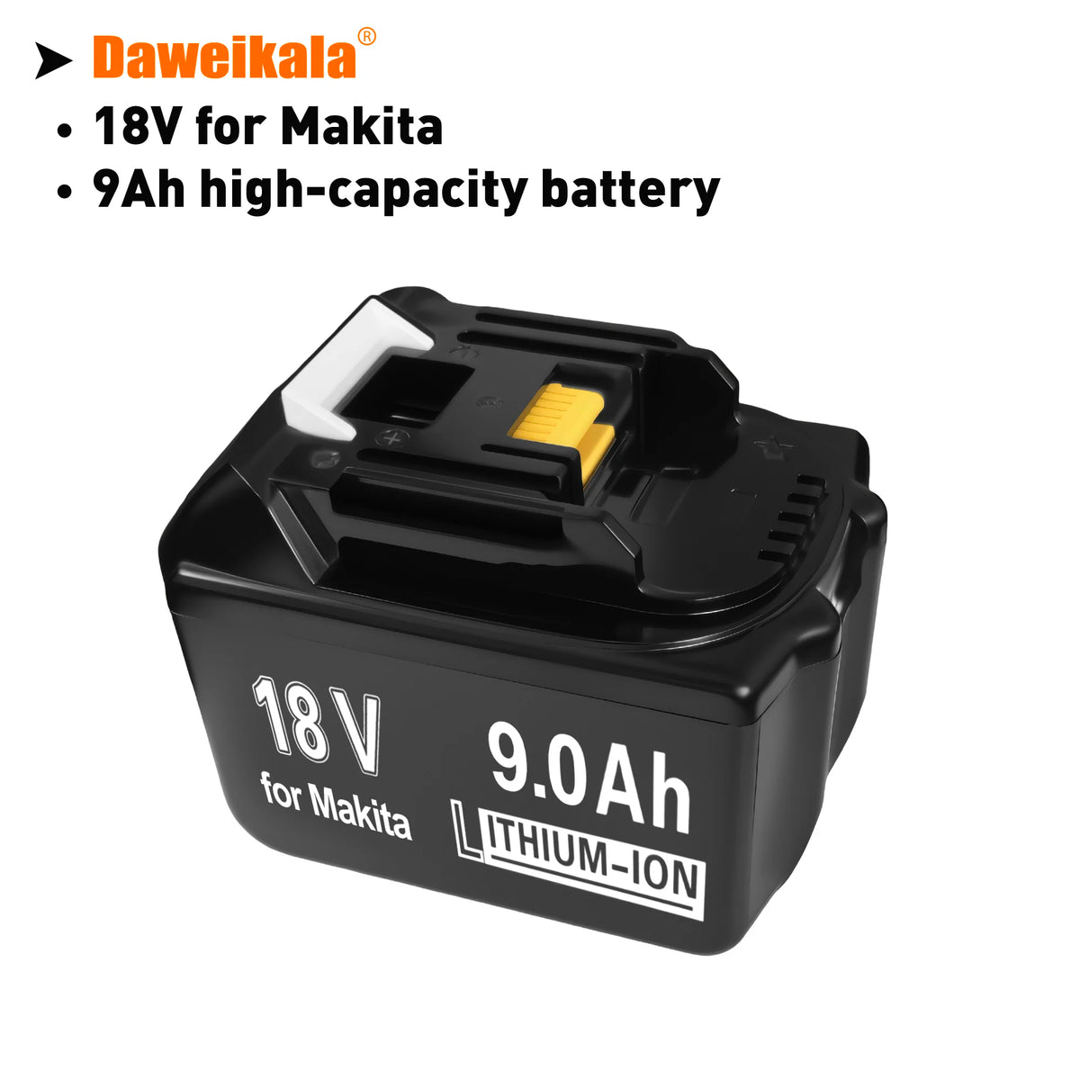 For Makita Original 18V 9Ah Li-Ion Rechargeable Battery 18v drill Replacement Batteries BL1850 BL1860B BL1830 BL1840 New