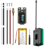 1/2 Set Heltec V4 With 3000mah Battery ESP32 LoRa 32 V4 Kit ESP32-S3 SX1262 27dBm OLED Display for Meshtastic WiFi IoT Arduino