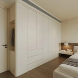 Any Size Custom Honeycomb Aluminum Alloy Multi Storage Bed End Cabinet Bedroom Home Water Moisture Durable Wardrobe Cabinet Stur