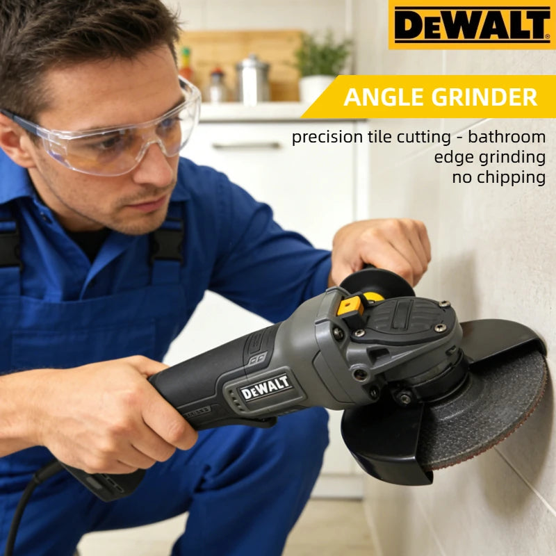 DEWALT DCG406 125mm flat head angle grinder bare machine tool cutting machine brushless lithium battery tools