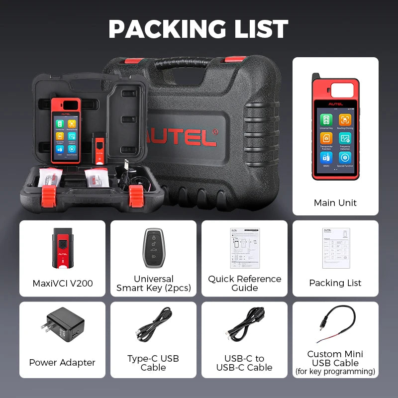 Autel MaxiIM KM100 Key Fob Programmer Immobilizer Tool Key Creation IMMO Learning Chip Read Write Cloning PK AUTEL KM100E KM100X