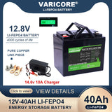 VariCore 12V/12.8v 340Ah 360Ah 200Ah 180Ah 120Ah LiFePO4 Battery Lithium Iron Phosphate Batteries Travel Camp 14.6v Golf Cart