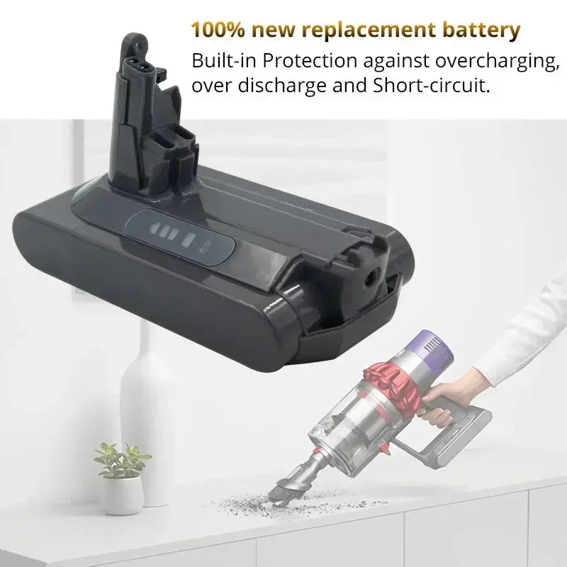 25.2V V10 For Dyson 12800mAh Battery for Dyson SV12 Battery Absolute Animal Li-ion Vacuum Cleaner Rechargeable BATTERY SV12