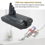 25.2V V10 For Dyson 12800mAh Battery for Dyson SV12 Battery Absolute Animal Li-ion Vacuum Cleaner Rechargeable BATTERY SV12