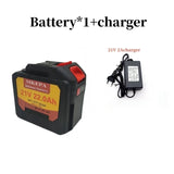 21V 11.0Ah/19.0Ah22.0Ah New Large Capacity Electric Tool Battery Replacement, Suitable for Makita Electric Screwdriver Drill