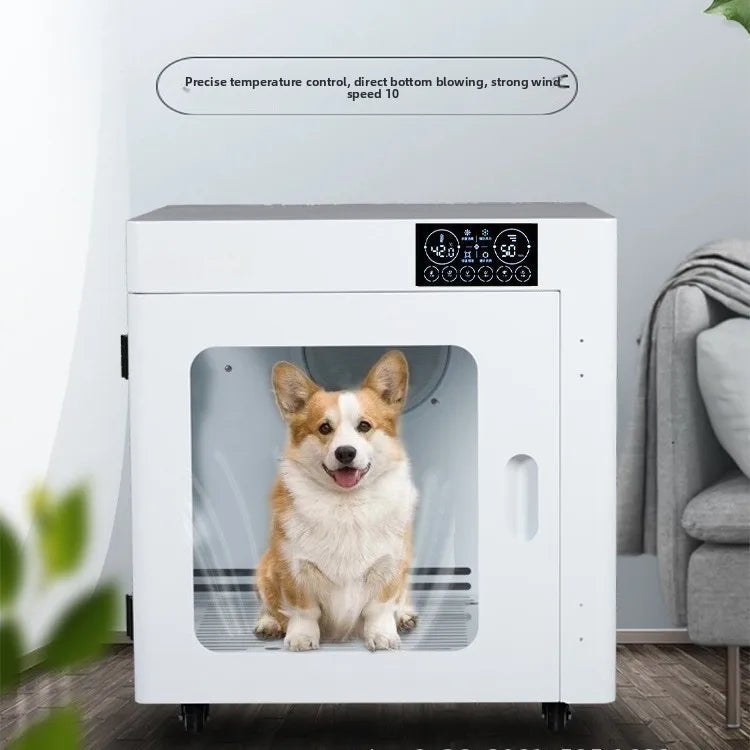 Pet smart drying box medium and large dog bath dryer cat automatic water dryer low noise quick drying commercial,catdog supplies