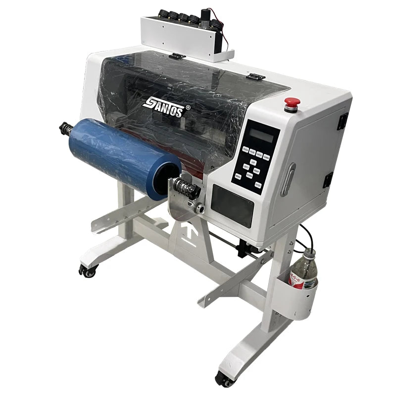 Luxury Custom Logo A3 Uv Dtf Single Head DX7 Printer Led Roll to Roll Crystal Double Sides Printing Plotter Low Price