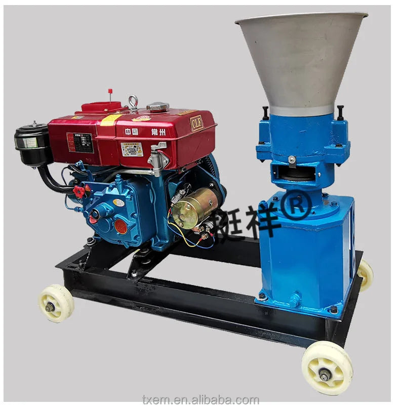 Tingxiang Good Sales Mini Animal Feed Pellet Machine Animal Feed Making Pig Fish Cattle Feed Machine Pelletizer Machine
