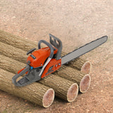 Handheld Cordless Petrol Chain Saw, Gas Powered Chainsaw, 60cc Gasoline Chainsaw Power Head,For Garden Pruning, Forest Logging,