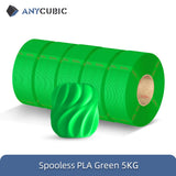 ANYCUBIC 10KG Refill PLA Filament 3D Printer 1.75mm Spooless Plastic Rubber Filament Material For FDM 3D Printer for Kobra 3 S1C
