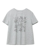 CHIC VEN Korean Fashion Women T-Shirts Loose New O Neck Short Sleeve Printed Girl Tees Slim Female Top Spring Summer 2026