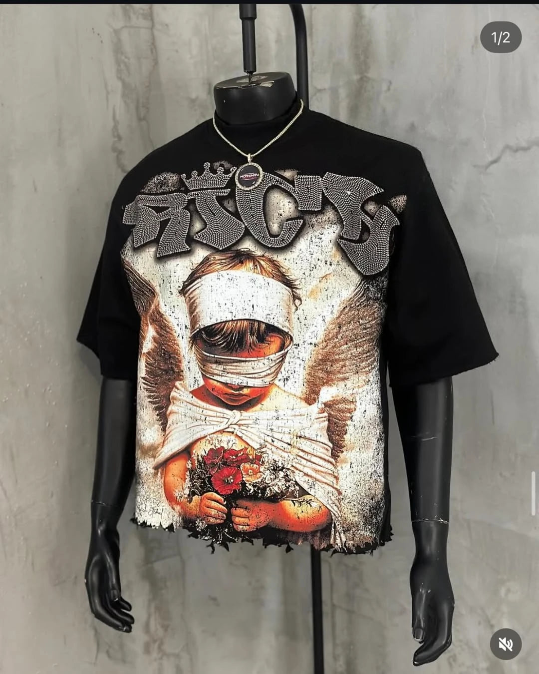 Harajuku Personality Korean Style Aesthetic Short-sleeves Loose Basic Minimalism Flash Design Sense T-Shirts Women's T-shirts