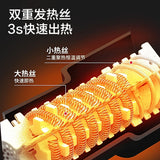 DELI 1800W Industrial grade Hot Air Gun LCD Temperatures Adjustable Mini Heat Gun Thermal Blower Shrink Wrapping