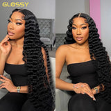 300 Density Loose Deep Wave 13x6 Hd Lace Front Human Hair Wig For Women