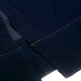 Women's Denim Long Dress 2025 Autumn New Texture navy blue Women's Business Long Dress