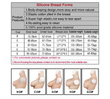 Drag Queen Breast Plate For Crossdresser Silicone Breast Forms Huge Boobs For Transgender Cosplay Shemale Plate