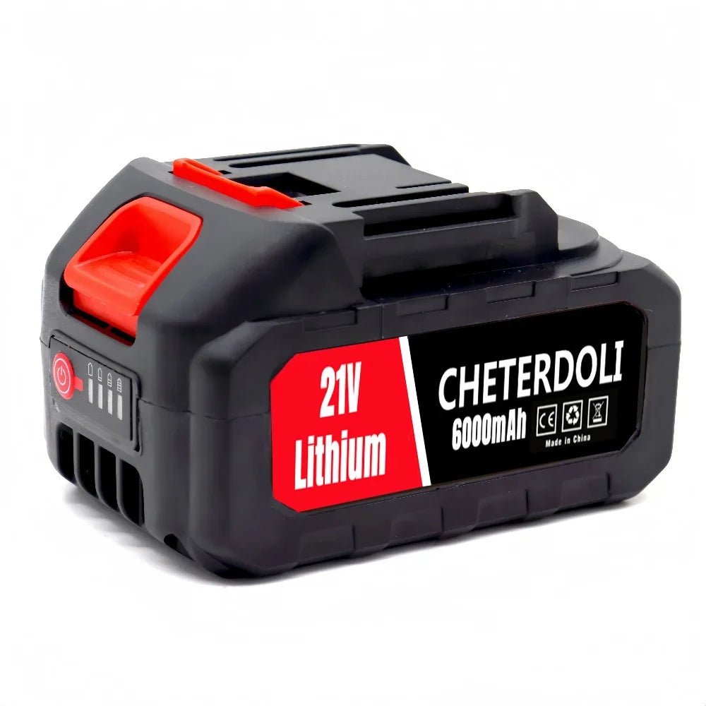 Aleiavy 21V Battery 9.0Ah For Makita 18V Power Tools Replacement Accessories BL1860 BL1850 / Li-ion Rechargeable Batteries Pack