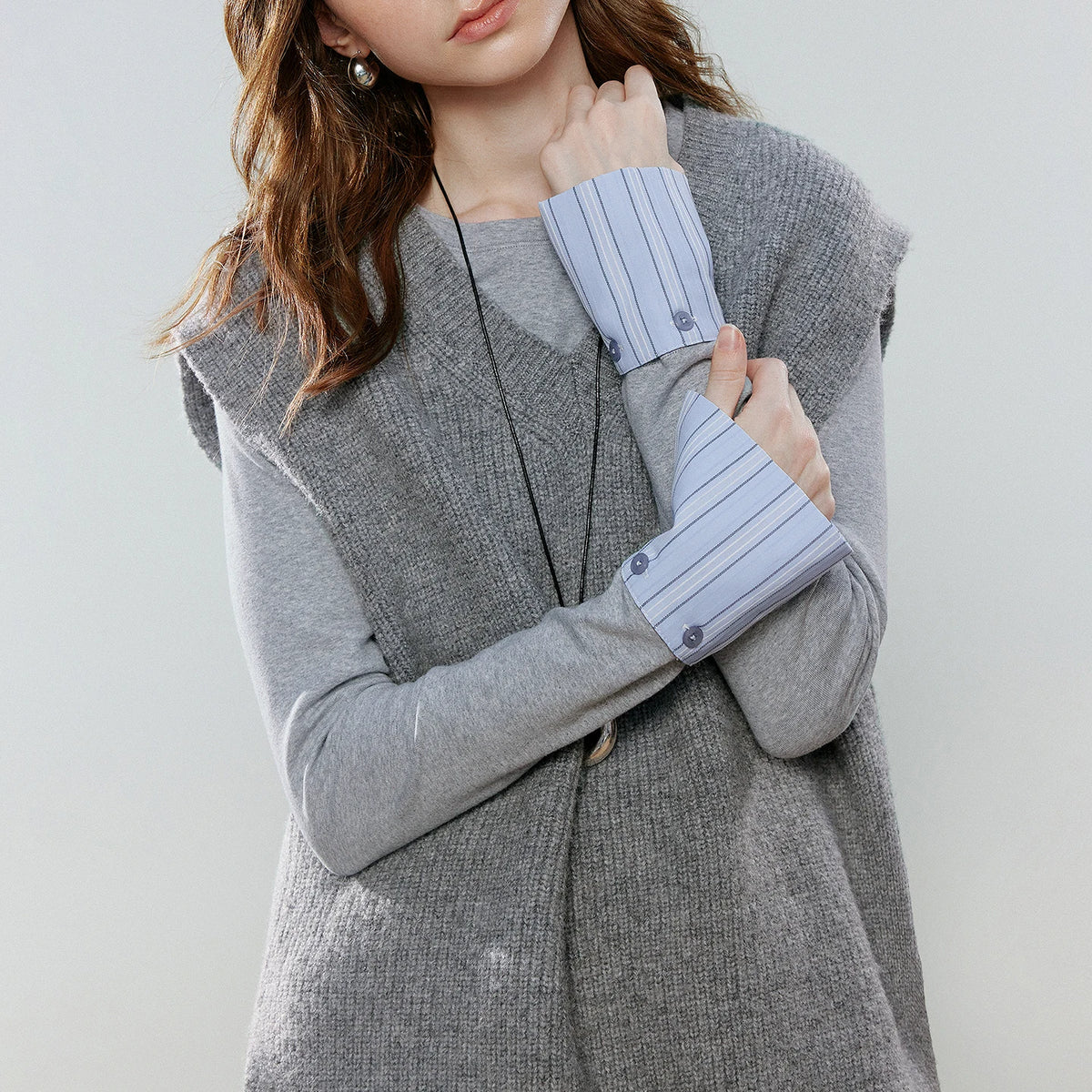 TOYOUTH Women T-Shirts 2026 Spring New Cotton Splicing Diagonal Cut Asymmetric Casual Tops