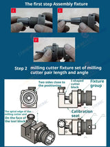 Milling Cutter Grinder GD-314 Milling Cutter Grinder Carbide Tools 3-14mm Drill Portable Knife Grinder Milling Grinder