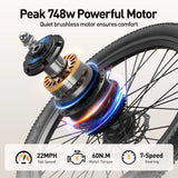 Aairsk SU7 Adult E-bike 400W Motor Ebike 36V 15Ah Battery Electric Bike 24 Inch Tire Women's Electric bicycle