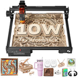 ATOMSTACK A10 PRO V2 Laser 10W Cutting CNC Engraving Machine 410*380mm EngraveR Stainless Steel Wood Acrylic Fixed Focus Laser