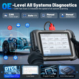 XTOOL D8S V2.0 Automotive Scanner ECU Coding Bidirectional Auto OBD OBD2 Scanner All System Car Diagnostic Tools CAN FD DoIP FCA