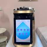 NEW 7 In 1 Hydra Dermabrasion Machine Oxygen Ice Blue Smart Jet Aqua Peeling Small Bubble Microdermabrasion Skin Care New Beauty