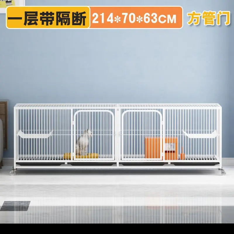 Cat cage Three-layer cat cage Breeding Breeding cage Pigeon with partition Platform display Breeding