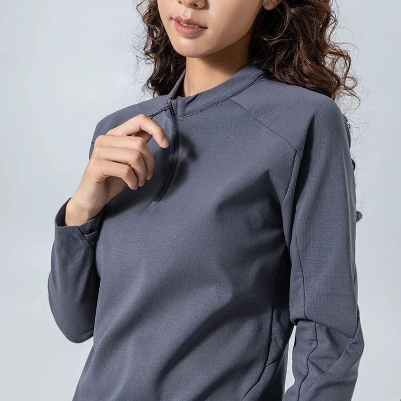 Outdoor Sport Quick Dry T Shirt Women Cycling Hiking Quick Dry Long Sleeve Fitness T-shirts Girl Y2k Streetwear Track T-shirts