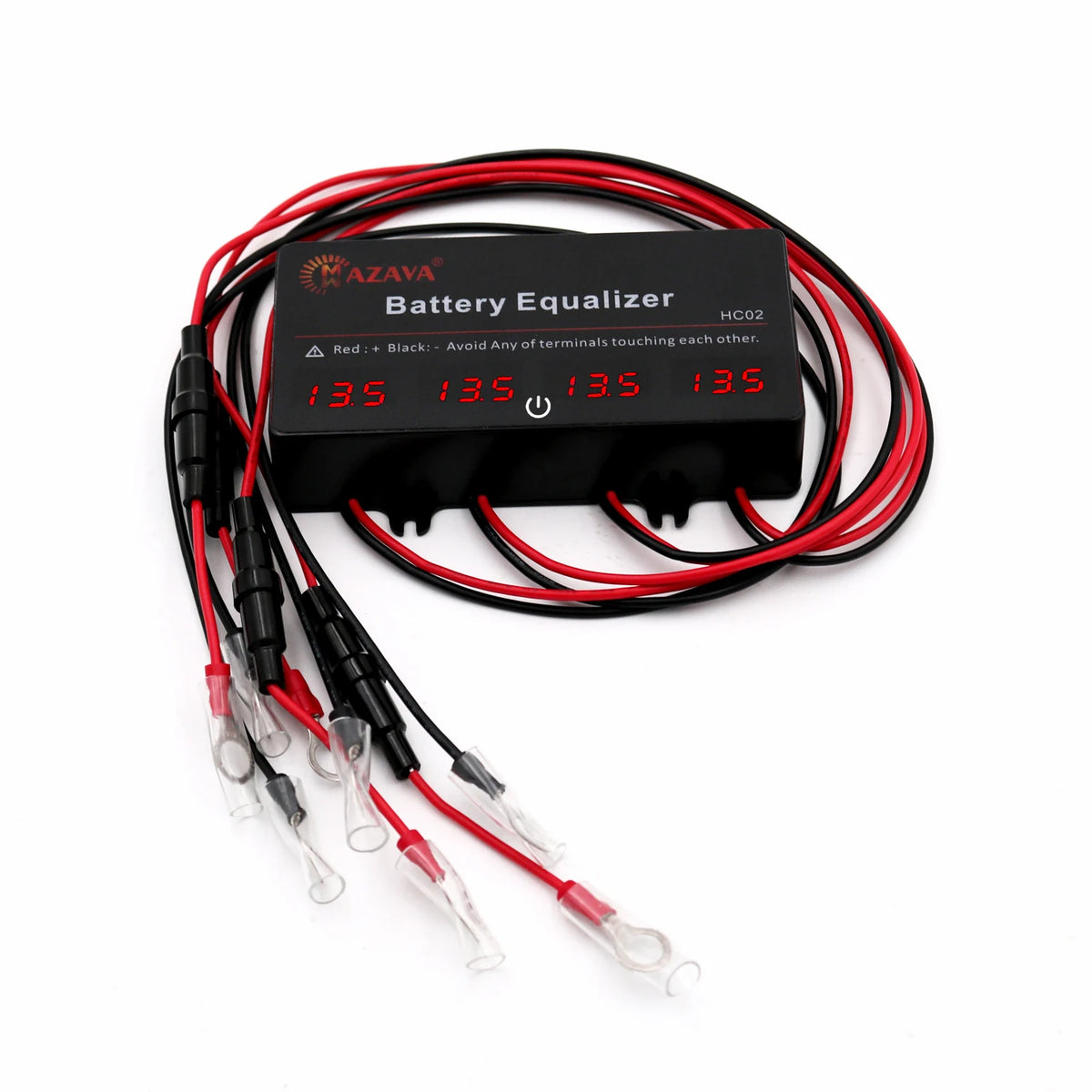 MAZAVA HC02 48V Fuses Touch Switch Battery Equalizer Batteries Voltage Balancer 4S Active Lead Acid Battery Controller
