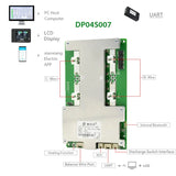 JBD Smart BMS LiFePo4 4S 12V 100A 150A 200A Car Start Power UART Built-in BT Function NMC LFP Battery Balance Protection Board