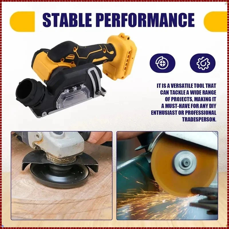 Dewalt 3 Inch Mini Angle Grinder Cordless Electirc CUT OFF Tool Cutting Circular Saw Power Tool For Dewalt Battery