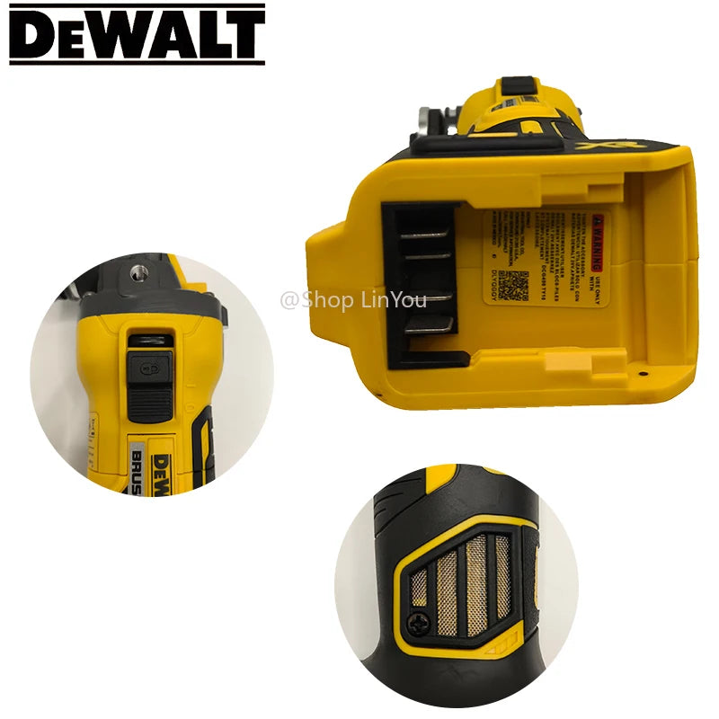 DEWALT DCG409 Cordless Angle Grinder 20V Brushless Motor Cutting Machine 9000RPM 125mm Cordless Portable Polisher（NO battery）