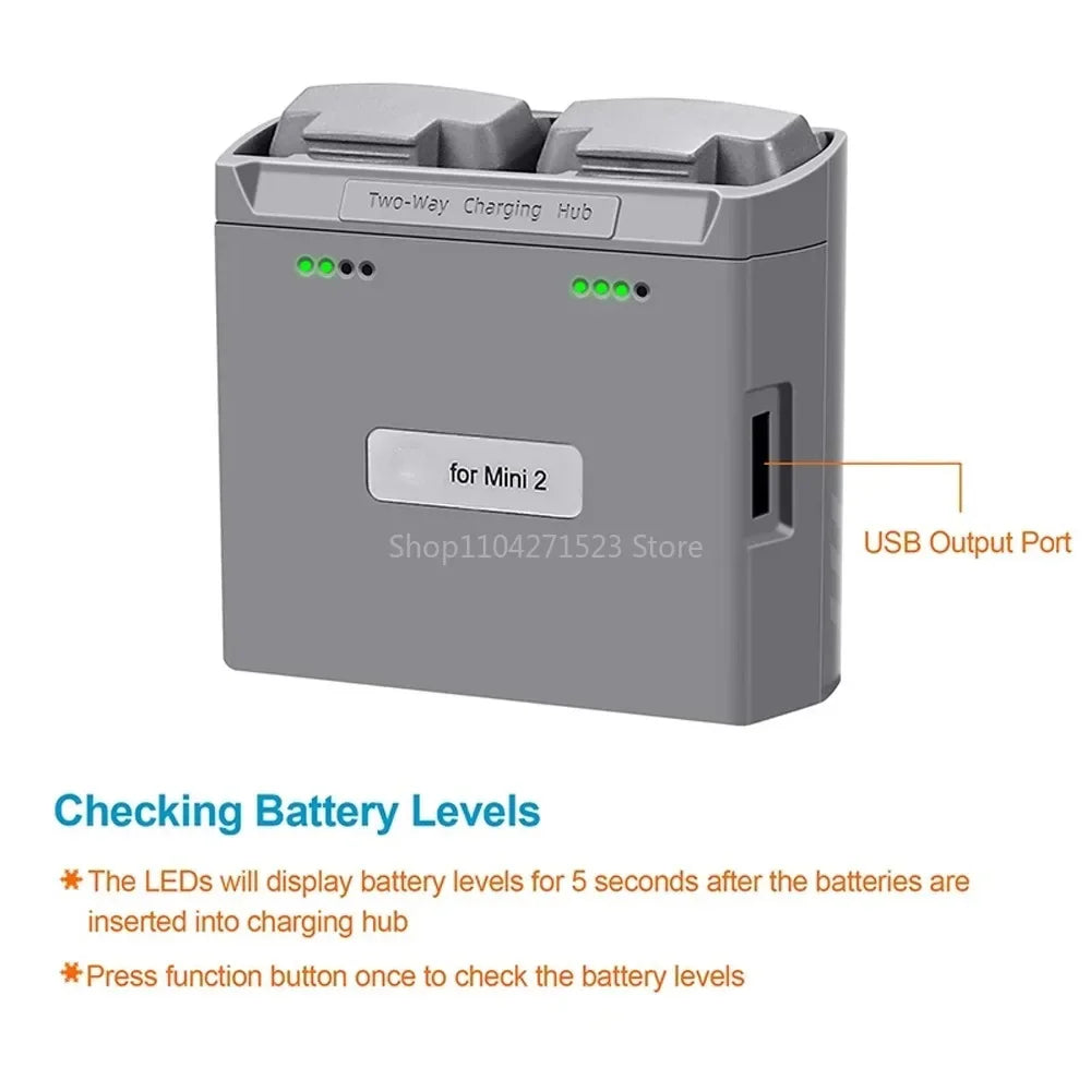 2400mah Battery for DJI Mini 4K Battery Charger for Mini 2 SE 2SE Drone Intelligent Flight Battery Accessories
