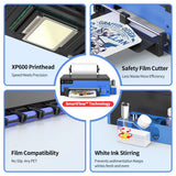 A4 DTF Printer XP600 Printhead 21cm Direct to Film Printer for Dark Light T-Shirt Fabric Garment Clothes DTF Printing Machine
