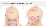 38 Inches 220 Density 360 Lace Frontal Wigs Straight Lace Frontal Wig