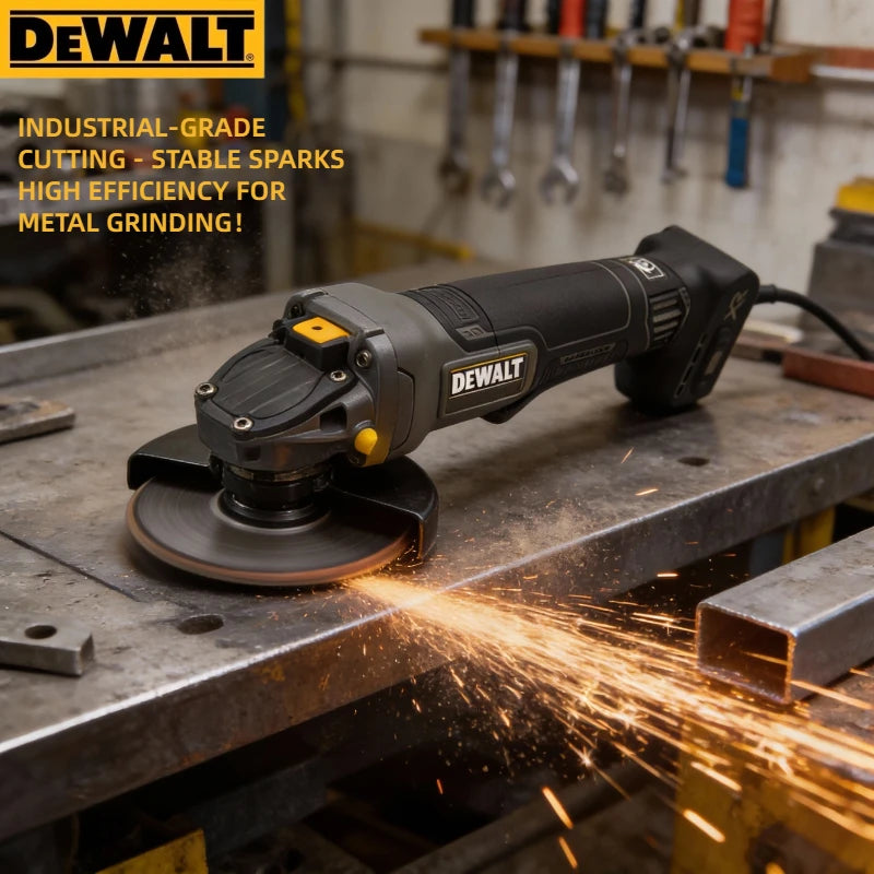DEWALT DCG406 125mm flat head angle grinder bare machine tool cutting machine brushless lithium battery tools