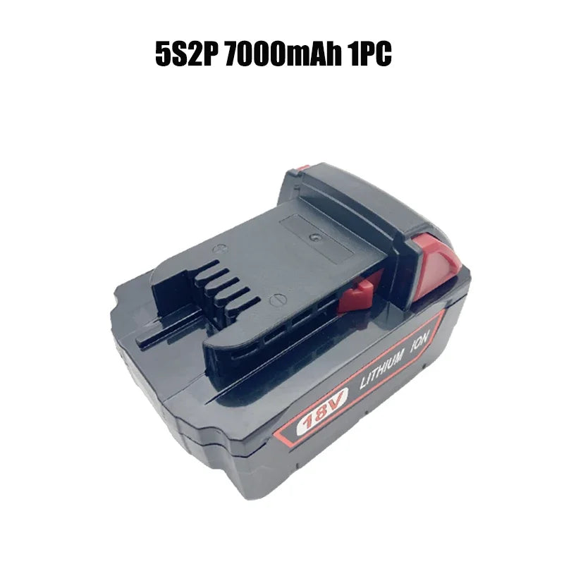 M18 Series 18V 5.0Ah 7.0Ah Rechargeable Lithium Ion Battery, Compatible with M18B M18B2 M18B4 Cordless Power Tools