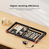 AlgoLaser Alpha MK2 20W Touch Screen 400X850MM Big Laser Engraving And Cutting Machine Cnc Desktop Handwriting Woodworking Tools